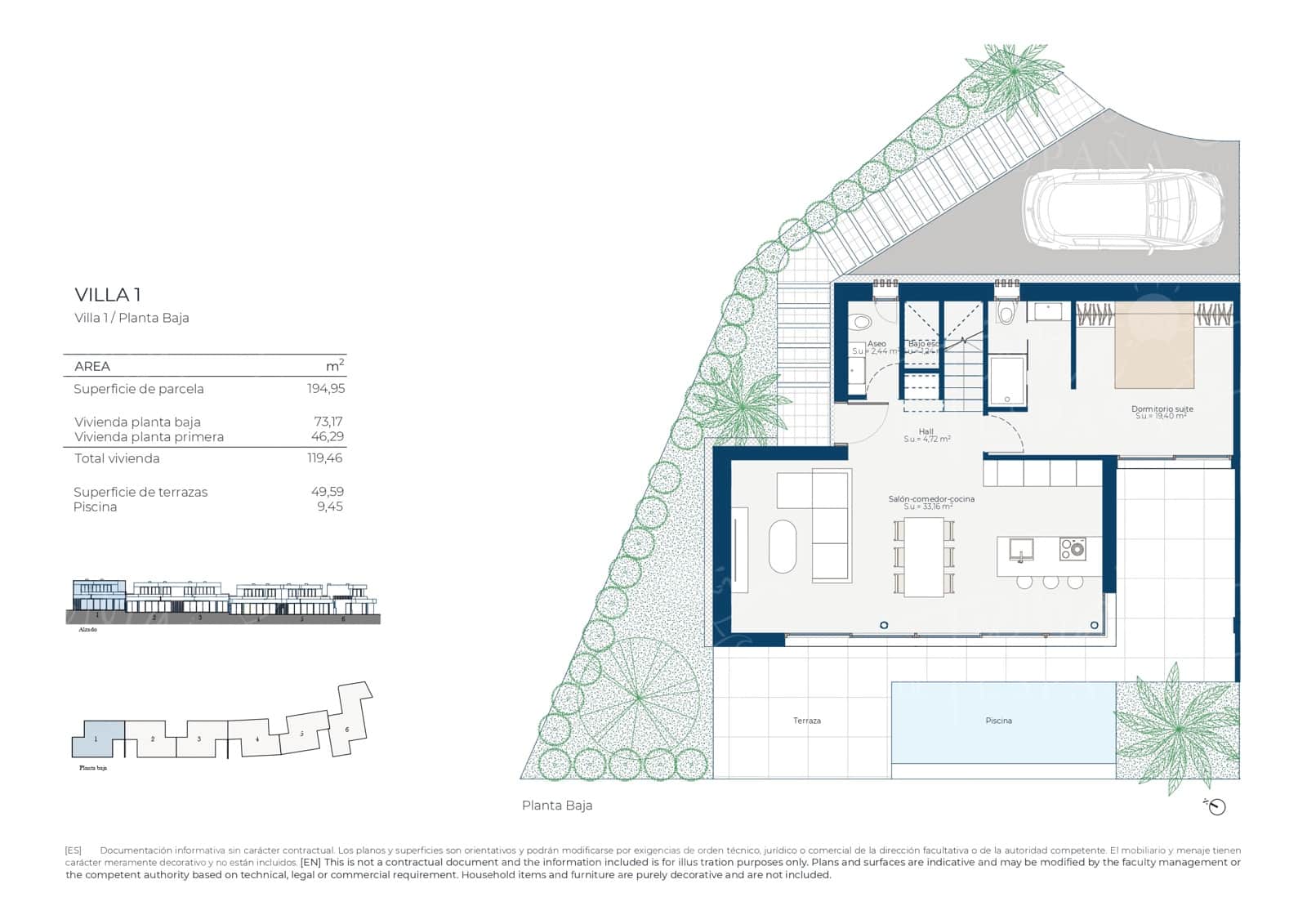 3 Zimmer Doppelhaus zu verkaufen in Banos y Mendigo mit Pool Garage - 595.000 € (Ref: 9651849)