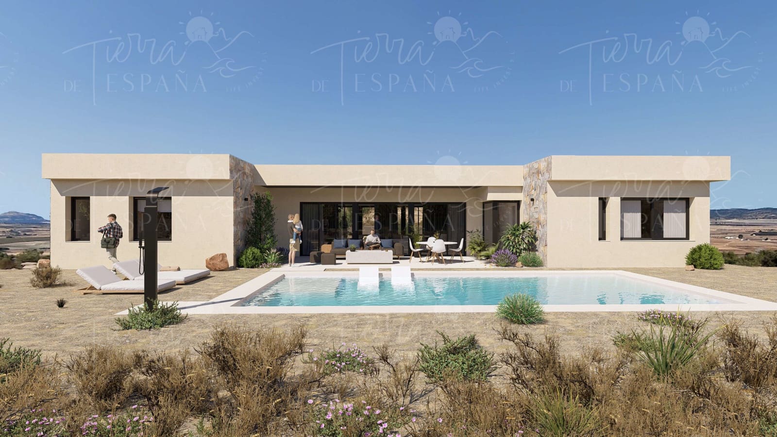 3 sypialnia Willa na sprzedaż w Yecla z basenem - 700 000 € (Ref: 9651850)