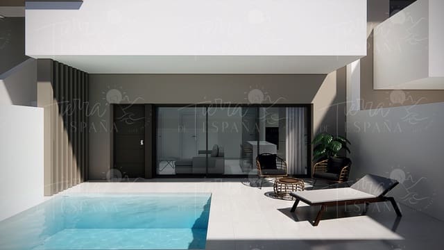 3 sypialnia Bungalow na sprzedaż w Pilar de la Horadada z basenem - 264 000 € (Ref: 9666424)