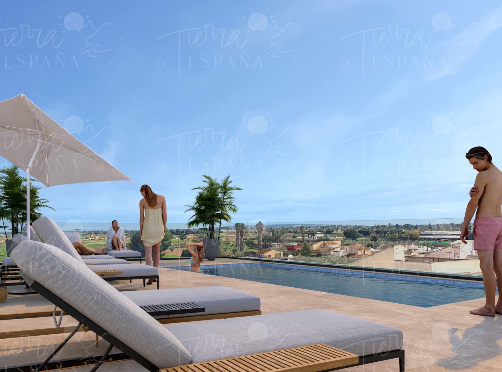 1 makuuhuone Asunto myytävänä paikassa Catral mukana uima-altaan - 113 000 € (Ref: 9670527)