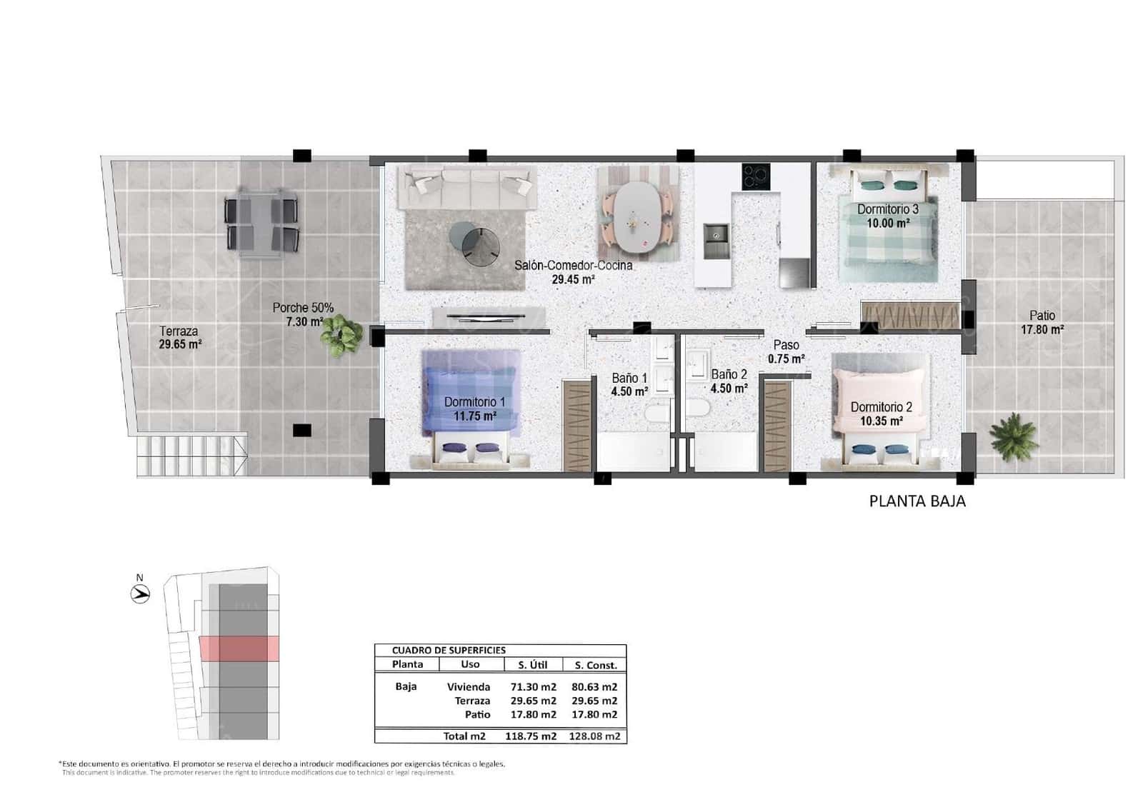 2 soveværelse Lejlighed til salg i Pilar de la Horadada med swimmingpool garage - € 289.900 (Ref: 9686325)