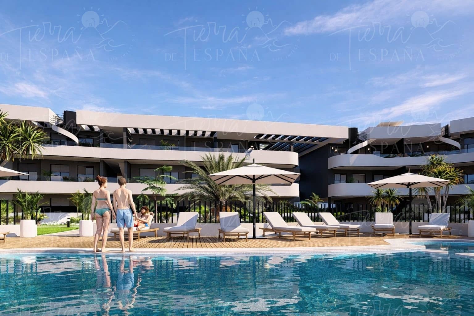 2 bedroom Flat for sale in Los Alcazares with pool - € 269,900 (Ref: 9726581)