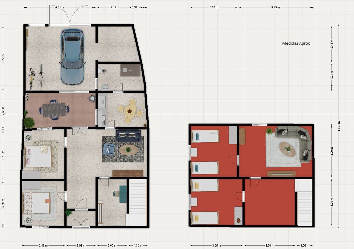 4 bedroom Townhouse for sale in Algodonales with garage - € 95,000 (Ref: 8126761)