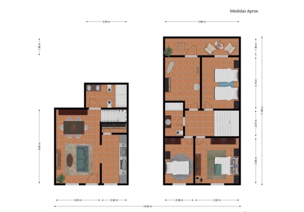 Casa de 3 habitaciones en Algodonales en venta - 105.000 € (Ref: 8178560)