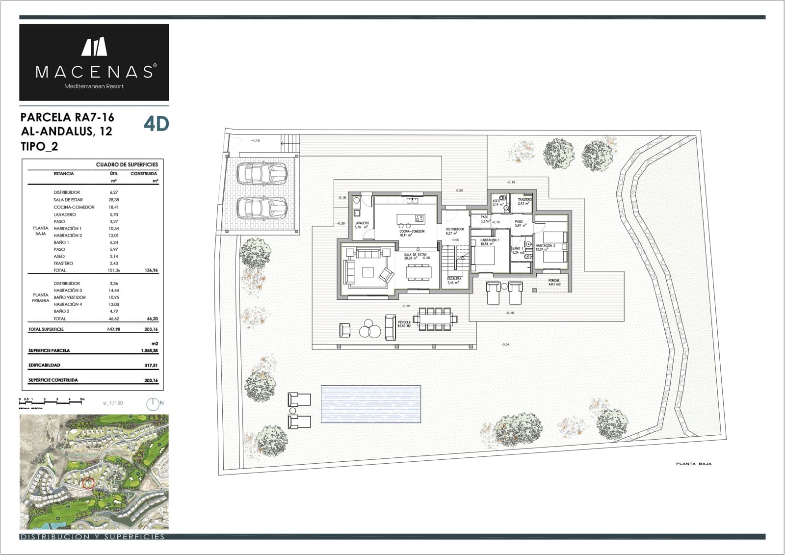 4 soveværelse Villa til salg i Mojacar med swimmingpool garage - € 825.000 (Ref: 8207650)