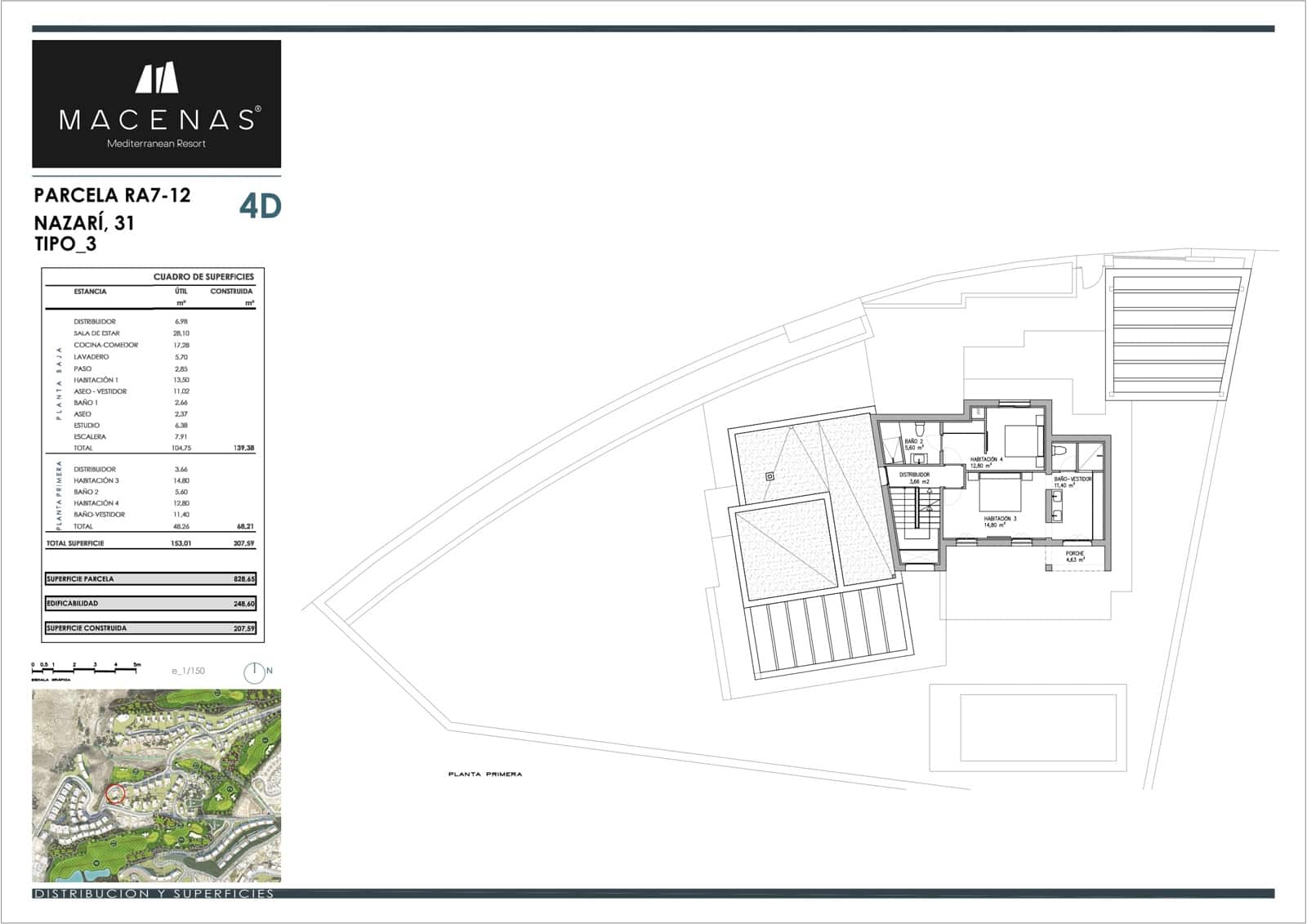 4 soveværelse Villa til salg i Mojacar med swimmingpool garage - € 850.000 (Ref: 8207651)