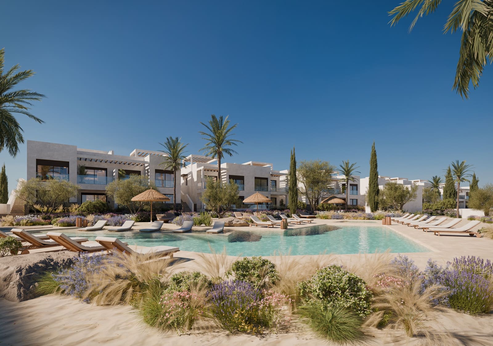 2 soveværelse Lejlighed til salg i Mojacar med swimmingpool garage - € 335.000 (Ref: 8762311)