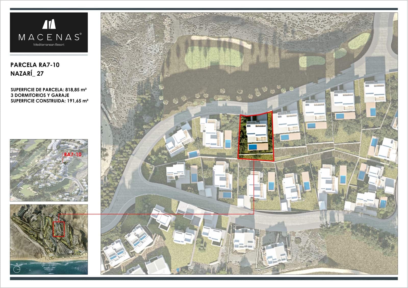 3 soveværelse Villa til salg i Mojacar med swimmingpool garage - € 1.000.000 (Ref: 8866344)