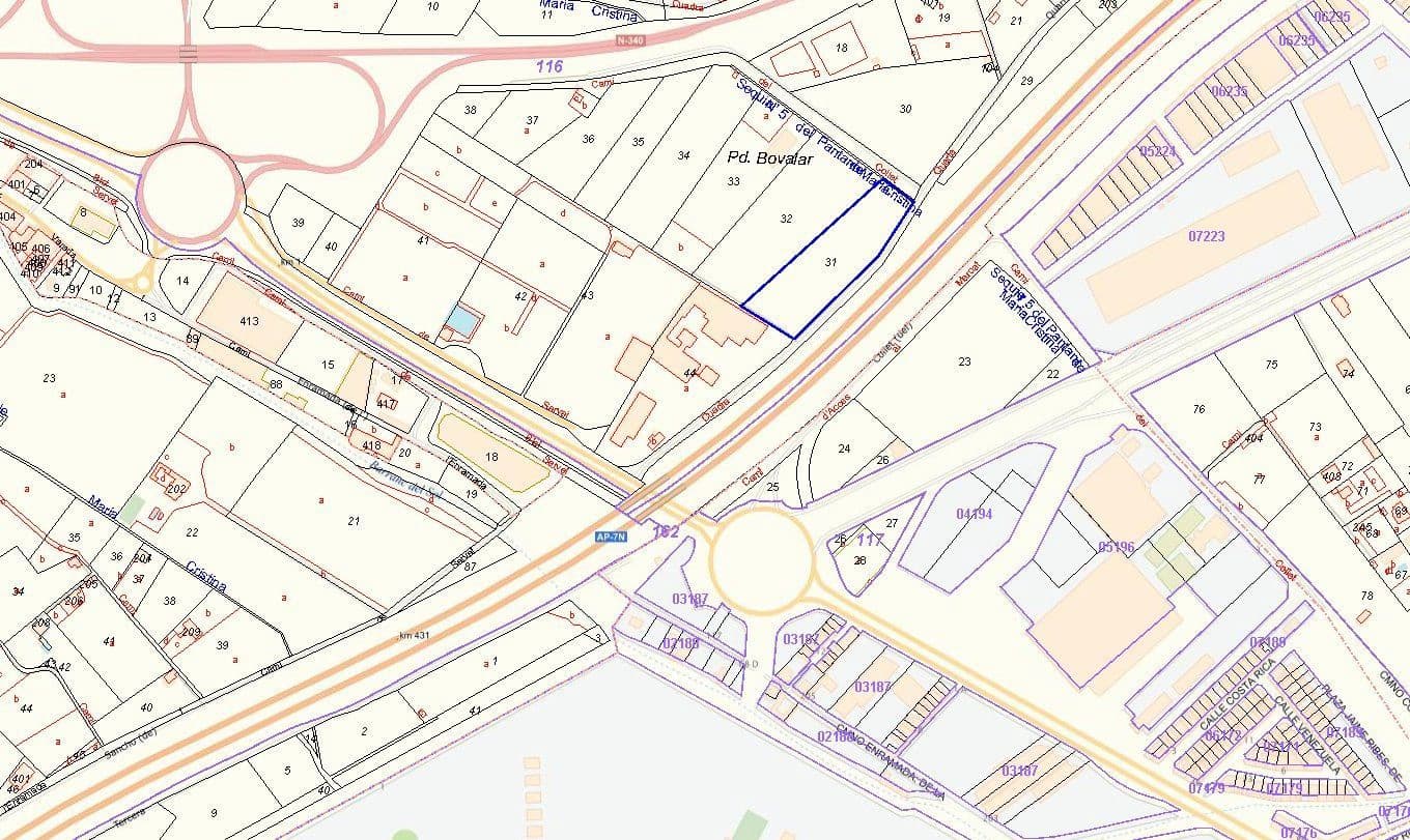 Ubebygd land til salgs i Castello de la Plana - € 30 000 (Ref: 9502845)