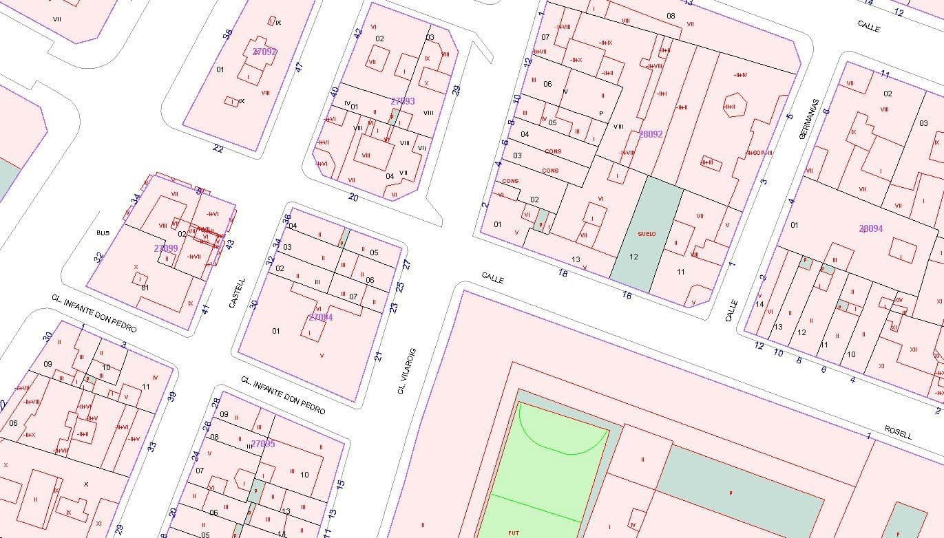 Byggegrund til salg i Castello de la Plana - € 140.000 (Ref: 9502871)