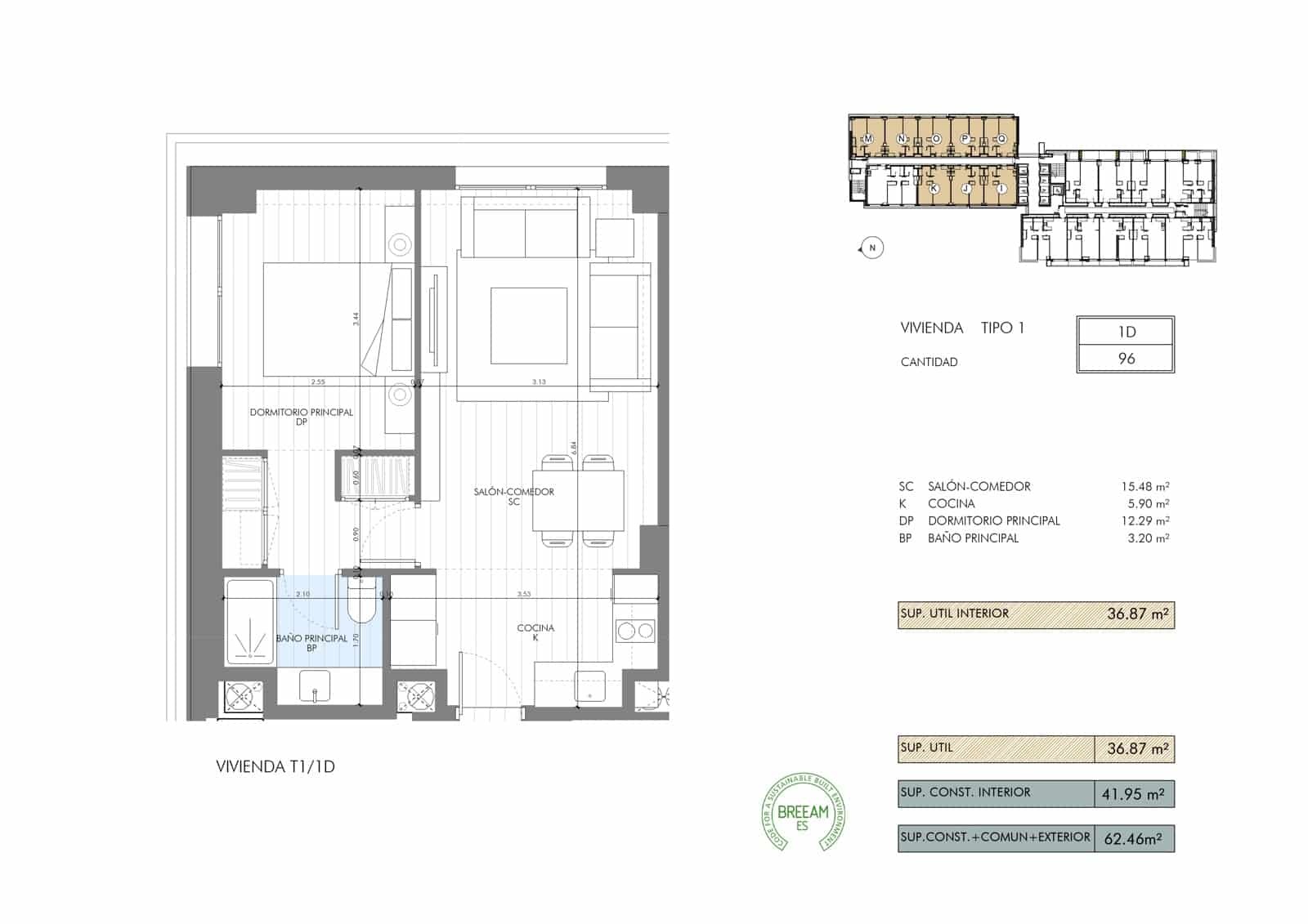 1 sypialnia Apartament do wynajęcia w Miasto Madryt z basenem garażem - 1 520 € (Ref: 8647025)