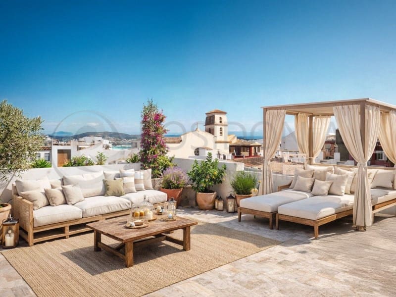 2 bedroom Penthouse for sale in Ibiza / Eivissa town - € 590,000 (Ref: 9659309)
