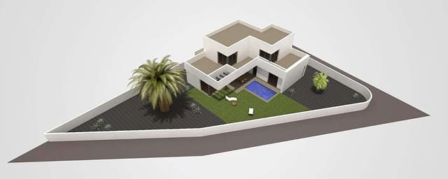 4 soveværelse Villa til salg i El Cuchillo, Tinajo med swimmingpool garage - € 524.000 (Ref: 8145505)