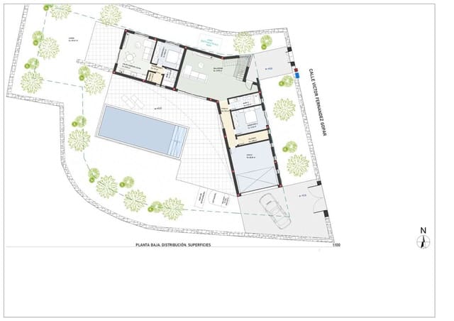 4 sypialnia Willa na sprzedaż w Las Brenas, Yaiza z basenem garażem - 800 000 € (Ref: 9821864)