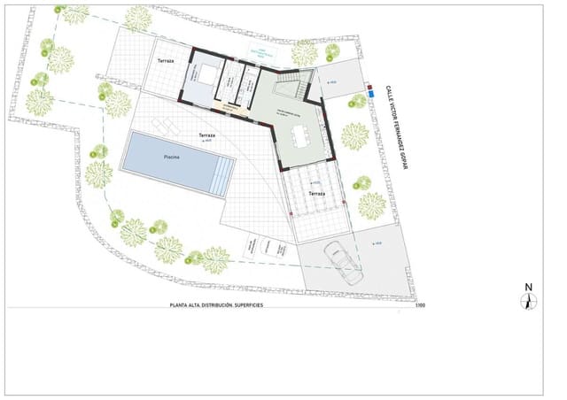 4 sypialnia Willa na sprzedaż w Las Brenas, Yaiza z basenem garażem - 800 000 € (Ref: 9821864)