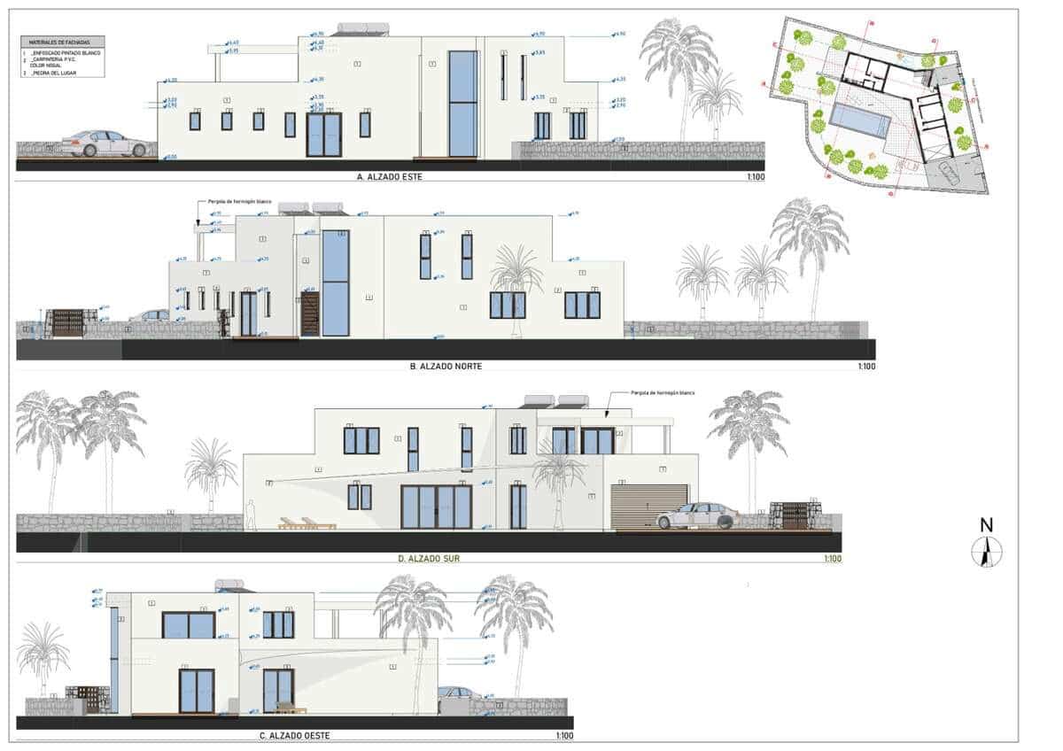 4 bedroom Villa for sale in Las Brenas with pool garage - € 800,000 (Ref: 9821864)