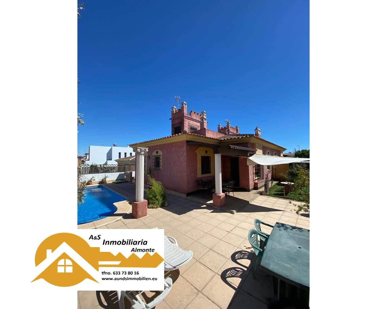 4 soverom Villa til salgs i Matalascanas med svømmebasseng garasje - € 530 000 (Ref: 8487832)