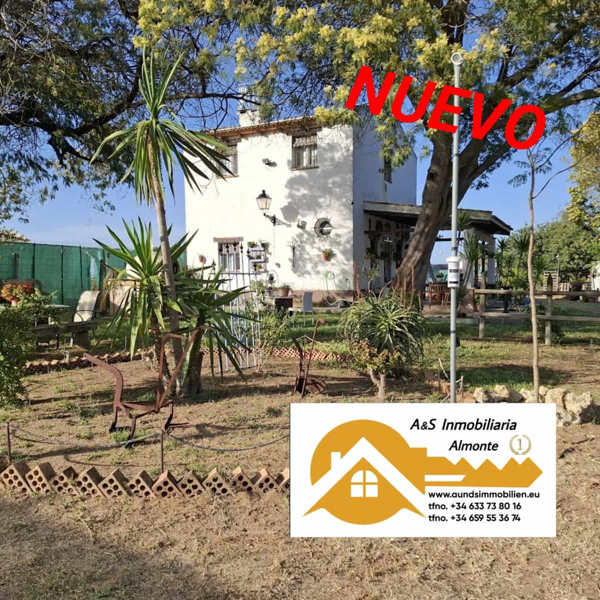 Finca/Casa Rural de 4 habitaciones en Almonte en venta con piscina garaje - 155.000 € (Ref: 9800616)