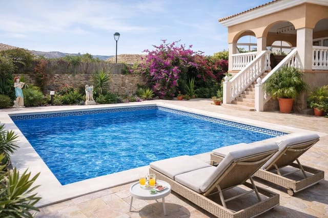 4 bedroom Villa for sale in Busot with pool garage - € 470,000 (Ref: 9609489)