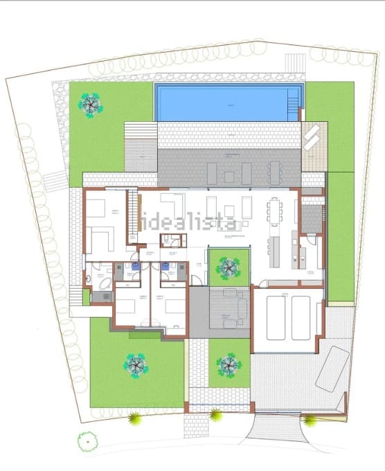 4 Zimmer Villa zu verkaufen in Sotogrande mit Pool Garage - 2.350.000 € (Ref: 10061301)