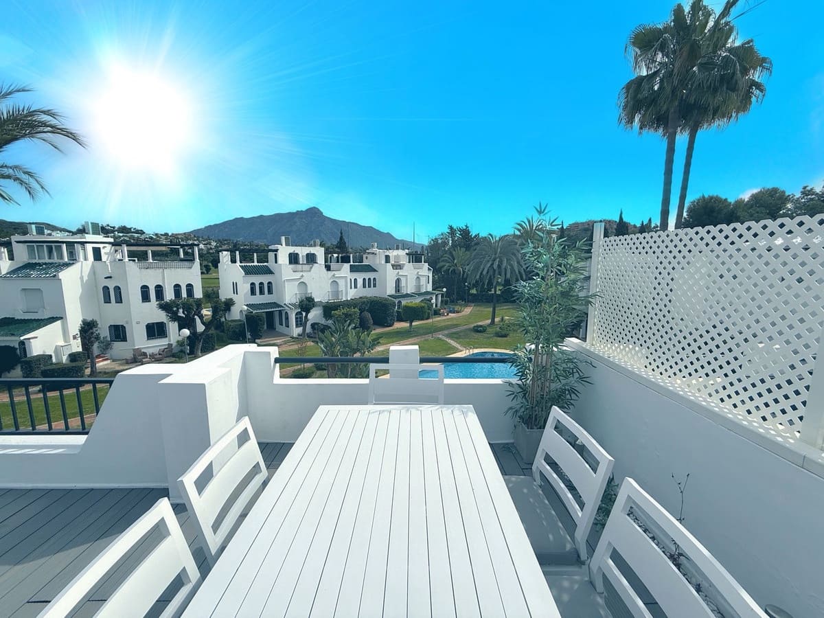 4 Zimmer Reihenhaus zu vermieten in Nueva Andalucia mit Pool Garage - 3.900 € (Ref: 10008776)