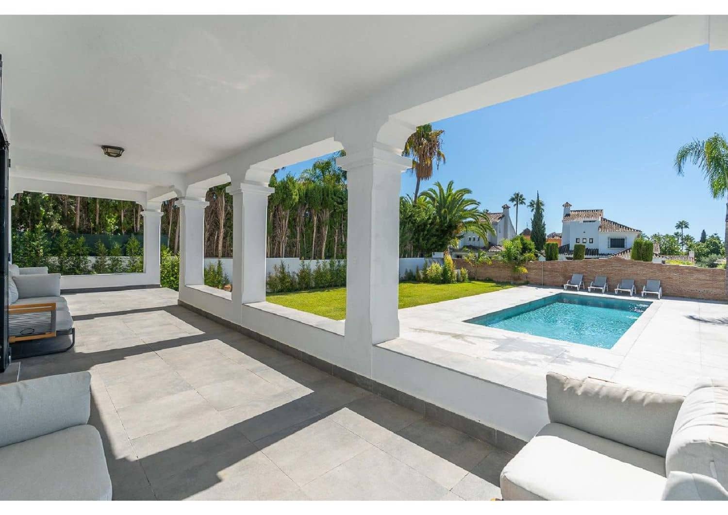 6 slaapkamer Villa te huur in Marbella met zwembad garage - € 13.000 (Ref: 10075475)