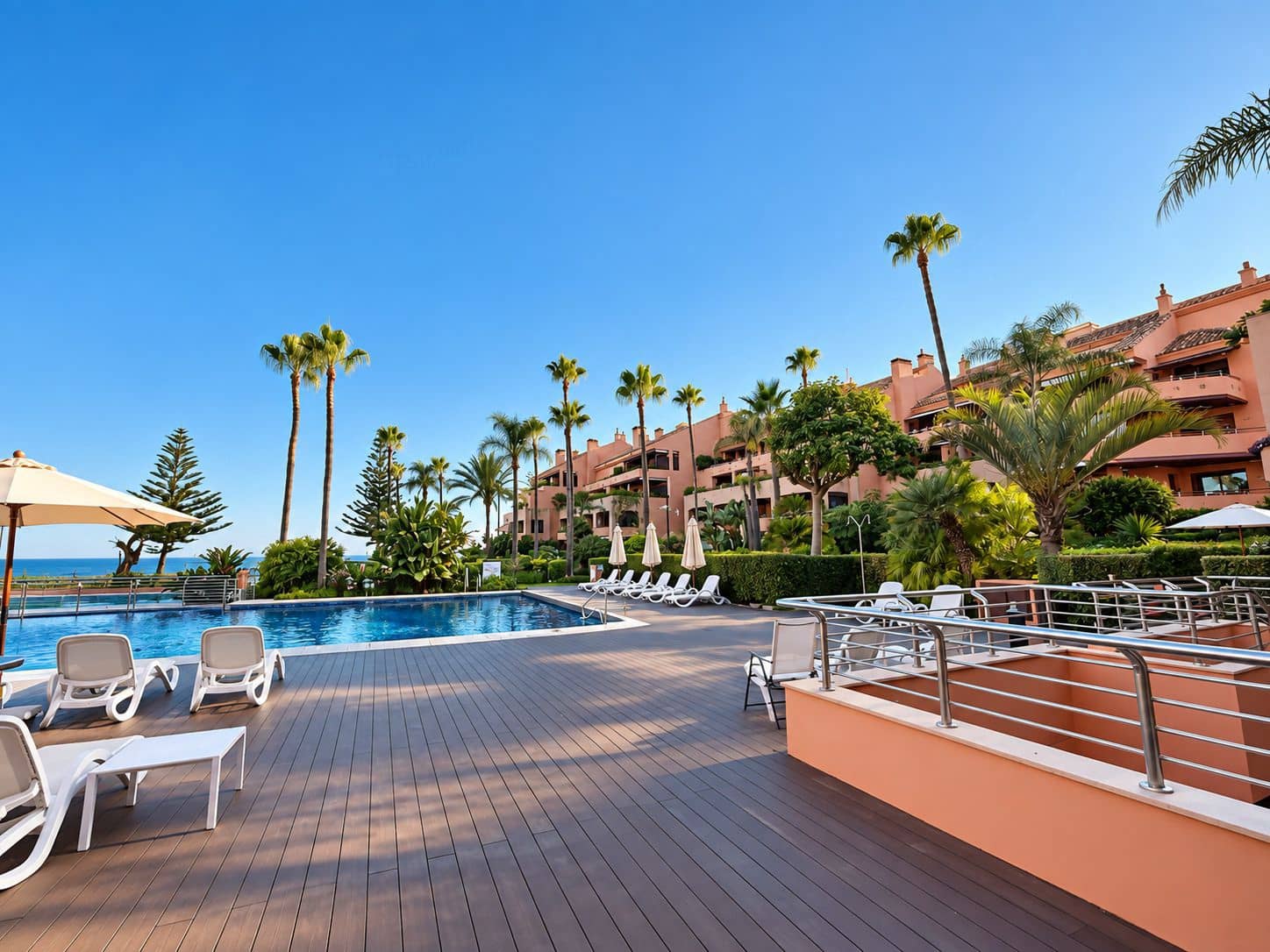 3 Zimmer Penthouse zu vermieten in Puerto Banus mit Pool Garage - 11.000 € (Ref: 10153345)
