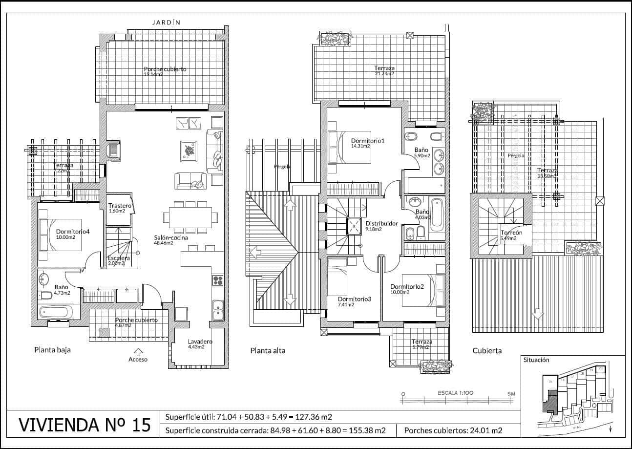 4 bedroom Terraced Villa for rent in Benahavis with pool garage - € 4,300 (Ref: 8924863)