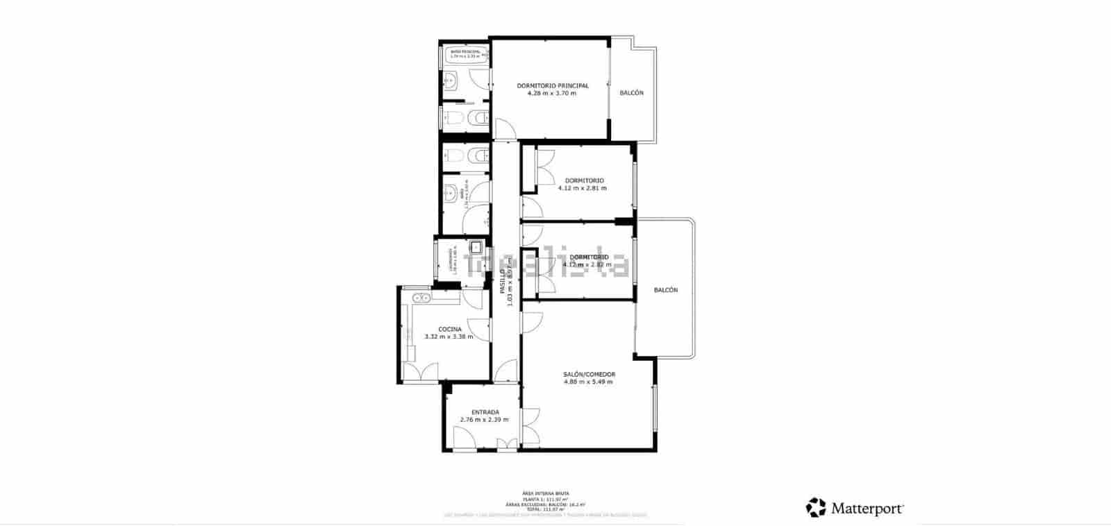 3 camera da letto Appartamento in vendita in Aguilas con garage - 279.800 € (Rif: 9649977)