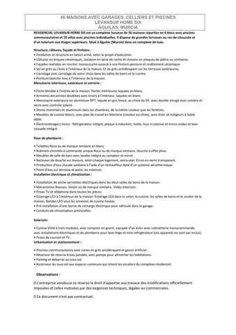 4 chambre Villa/Maison à vendre à El Hornillo, Aguilas avec piscine garage - 378 000 € (Ref: 9650044)