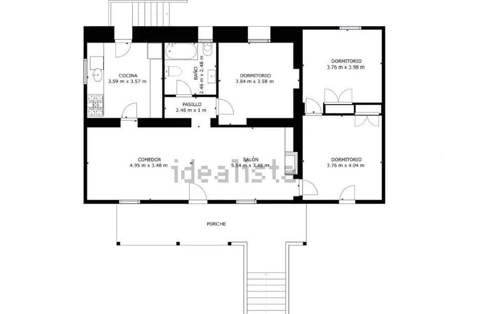 3 sovrum Finca/Hus på landet till salu i Aguilas med pool garage - 365 000 € (Ref: 9650059)