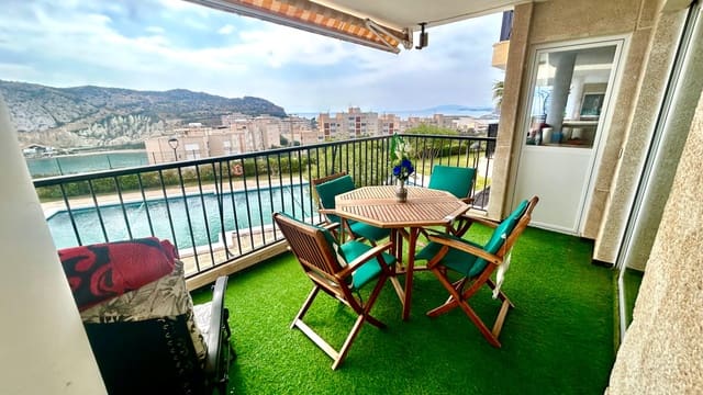 4 soveværelse Lejlighed til salg i El Hornillo, Aguilas med swimmingpool garage - € 385.000 (Ref: 9679823)