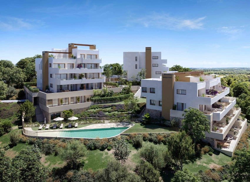 Apartamento de 3 habitaciones en Las Colinas Golf en venta con piscina - 480.000 € (Ref: 10111017)