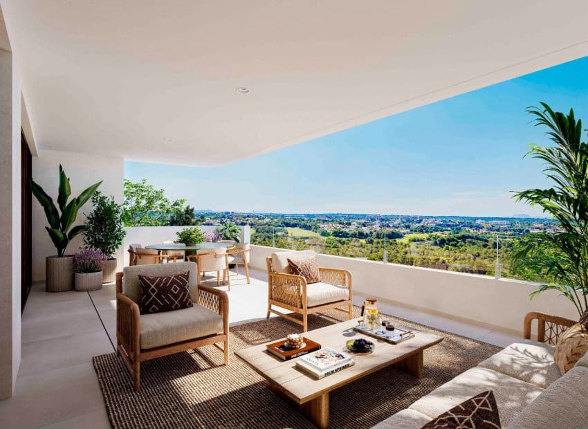 Apartamento de 3 habitaciones en Las Colinas Golf en venta con piscina - 480.000 € (Ref: 10111017)
