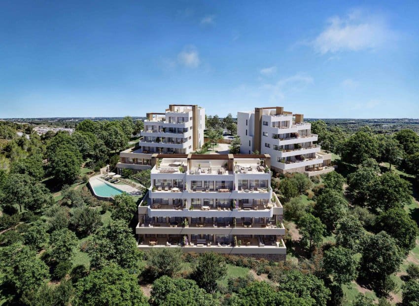 Apartamento de 3 habitaciones en Las Colinas Golf en venta con piscina - 480.000 € (Ref: 10111017)