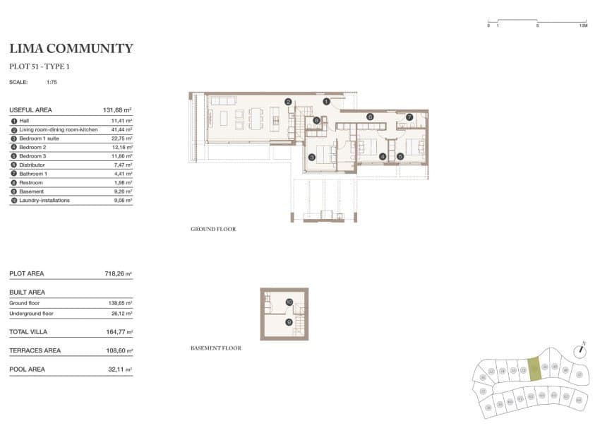 3 soverom Villa til salgs i Las Colinas Golf med svømmebasseng garasje - € 1 090 000 (Ref: 10111019)