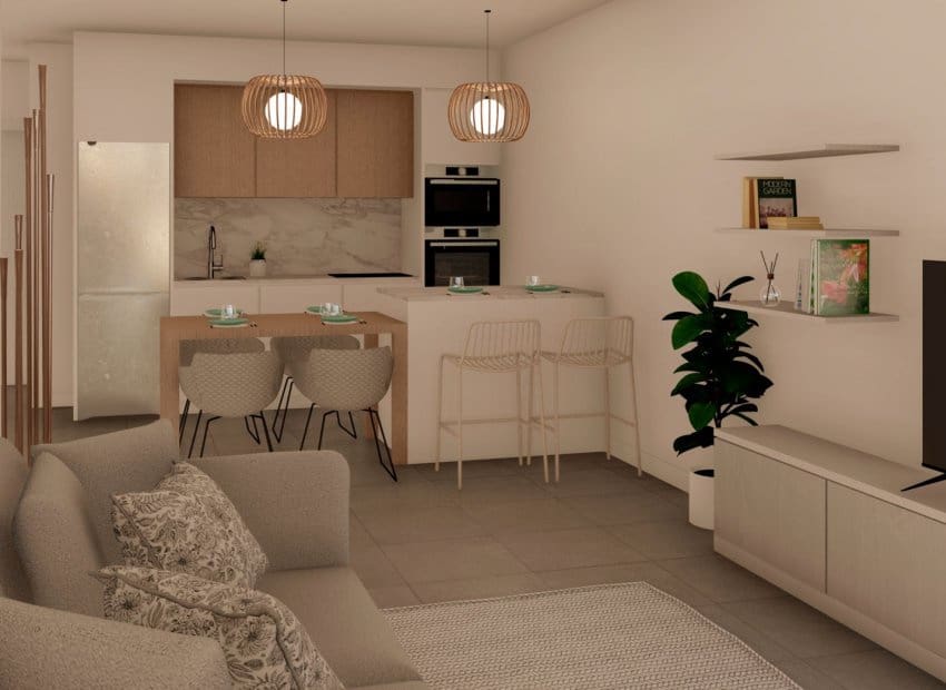 2 sovrum Lägenhet till salu i Roldan med pool - 268 900 € (Ref: 10131904)