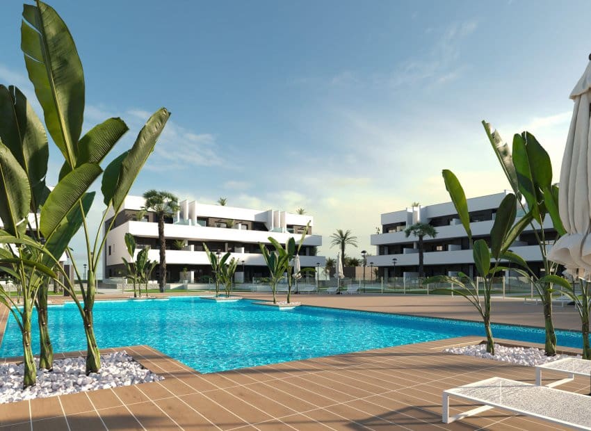2 slaapkamer Appartement te koop in Guardamar del Segura met zwembad garage - € 229.000 (Ref: 10131935)