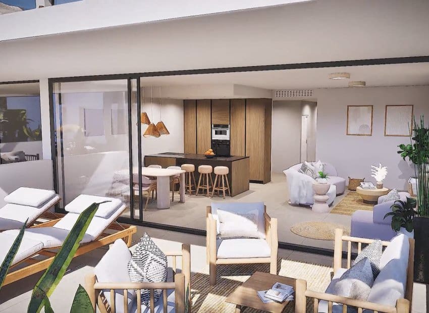 3 sovrum Lägenhet till salu i Islas Menores med pool garage - 280 000 € (Ref: 10131938)