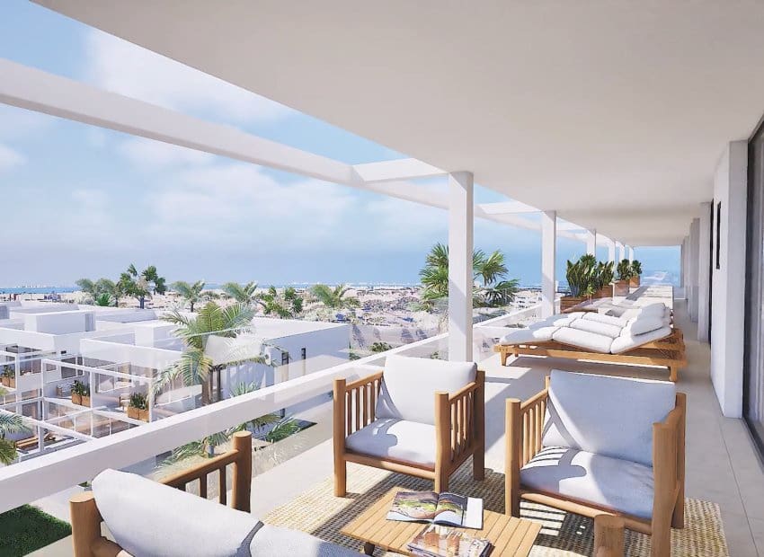 3 sovrum Lägenhet till salu i Islas Menores med pool garage - 280 000 € (Ref: 10131938)