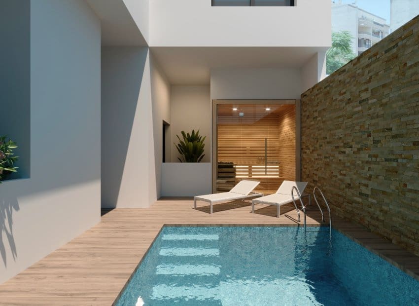 2 Zimmer Apartment zu verkaufen in Torrevieja mit Pool - 290.000 € (Ref: 10131943)