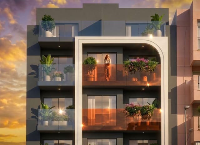 2 chambre Appartement à vendre à Zona Pueblo, Guardamar del Segura avec piscine - 215 000 € (Ref: 10131952)