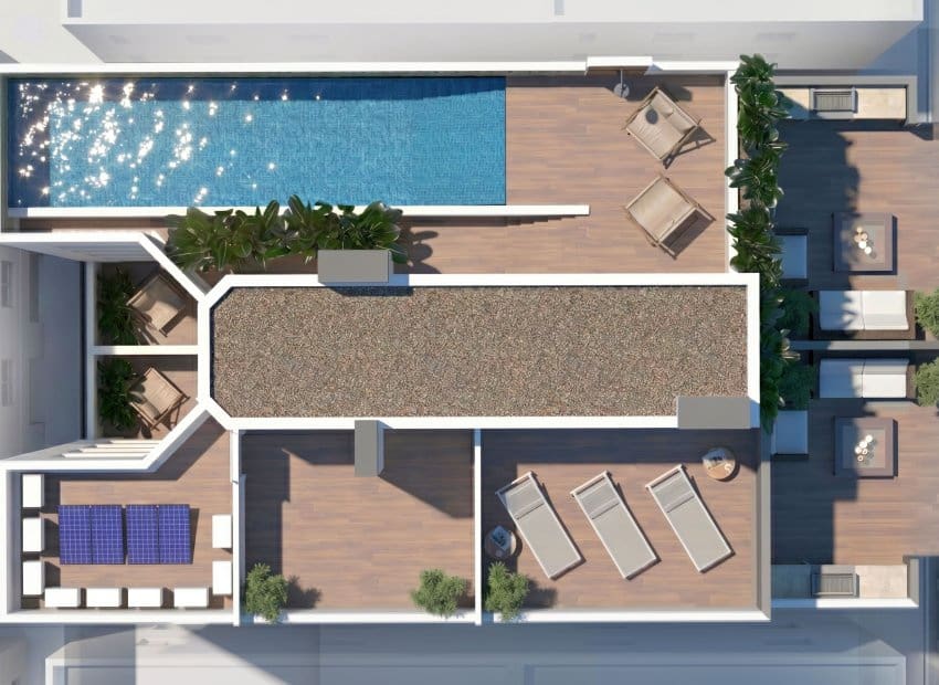 2 chambre Appartement à vendre à Guardamar del Segura avec piscine - 215 000 € (Ref: 10131952)