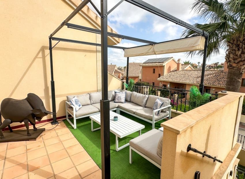 2 bedroom Townhouse for sale in Algorfa with pool garage - € 239,950 (Ref: 10131967)
