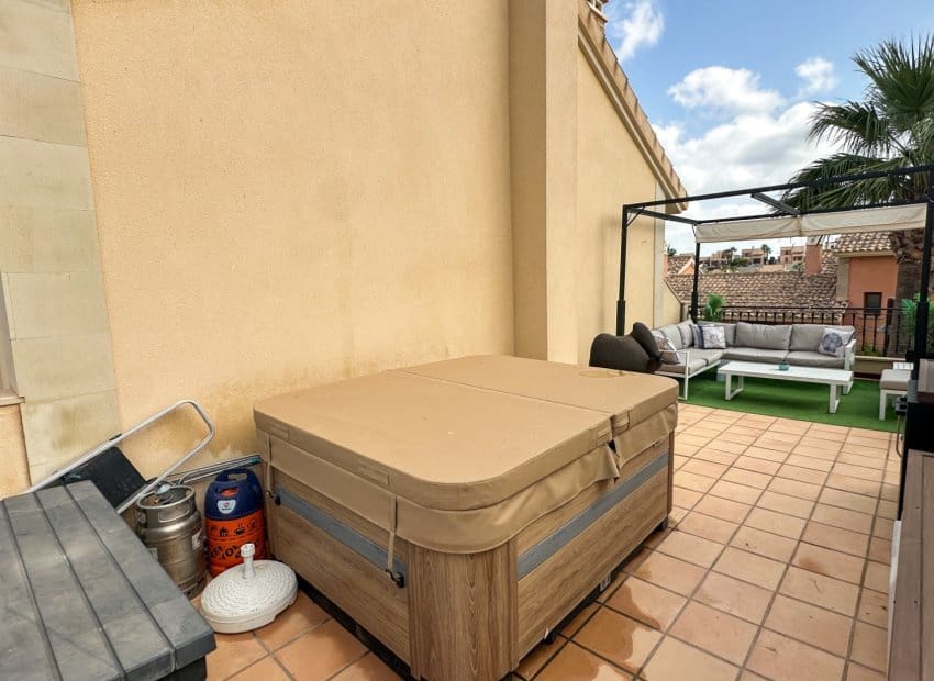 2 bedroom Townhouse for sale in Algorfa with pool garage - € 239,950 (Ref: 10131967)