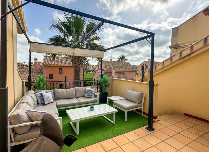 2 bedroom Townhouse for sale in Algorfa with pool garage - € 239,950 (Ref: 10131967)
