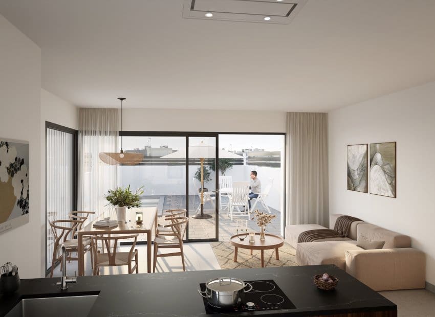 2 chambre Penthouse à vendre à Torrevieja avec piscine garage - 399 000 € (Ref: 10162006)