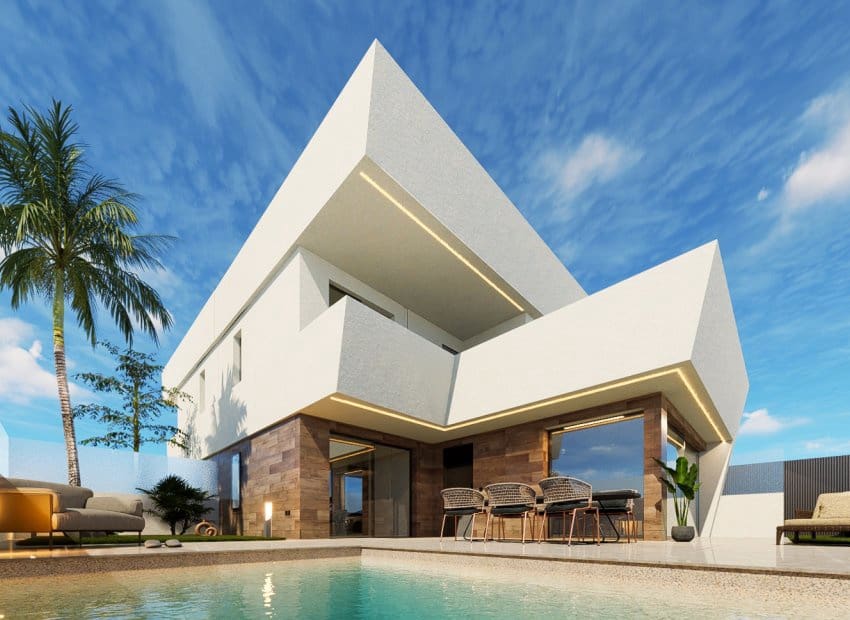 3 bedroom Villa for sale in San Pedro del Pinatar with pool garage - € 539,950 (Ref: 10162019)
