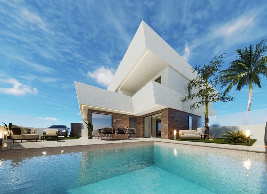 3 bedroom Villa for sale in San Pedro del Pinatar with pool garage - € 539,950 (Ref: 10162019)
