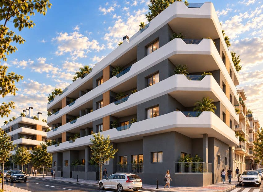 1 soverom Leilighet til salgs i Santa Pola med svømmebasseng garasje - € 205 000 (Ref: 10162020)